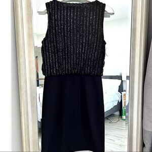 VERO MODA Black Sexy Midi Dress Size M